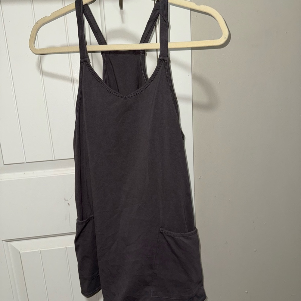 Women's Gray Romper